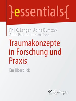 cover image of Traumakonzepte in Forschung und Praxis